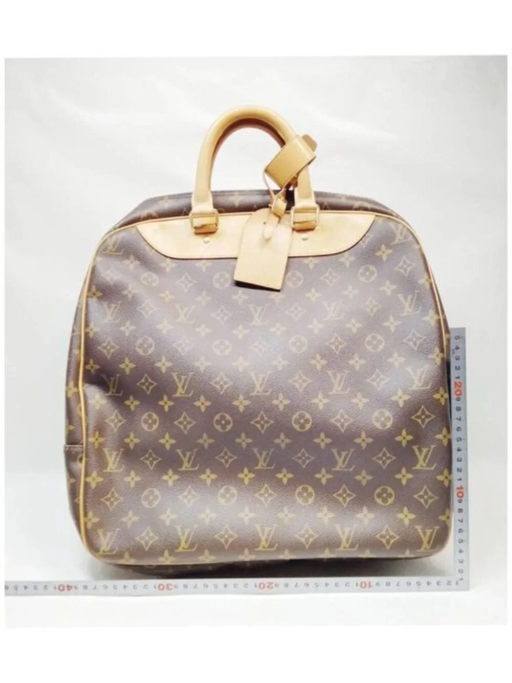 Authentic Louis Vuitton Evasion MM Monogram Travel Bag